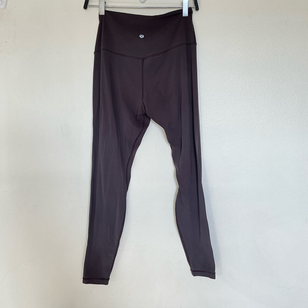 Lululemon brown align Leggings size 10 - Picture 3 of 5